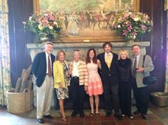 Keeneland 2014 with Lucy Kirill and parents